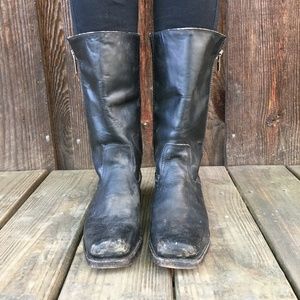 Vintage Frye Motorcycle Boots
